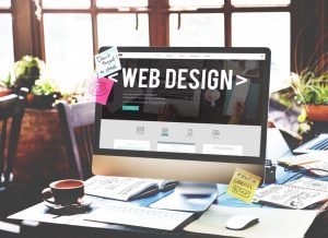 Web Design on A Computer Web Design on A Computer