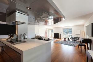 Modern apartment interior Modern apartment interior
